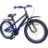 vidaXL Kinderfahrrad 18 Zoll blau/schwarz
