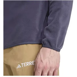 adidas Multi Essentials Fleece Mit Halbem Reißverschluss - Shadow Navy - M