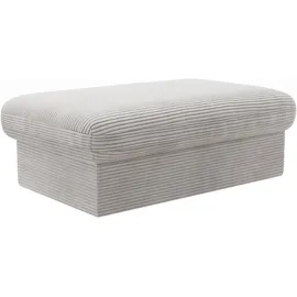 sit&more Polsterhocker Moreno 90 x 43 x 60 cm Grau