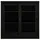 vidaXL Aktenschrank 90 x 40 x 90 cm schwarz