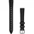 Leder Schwarz/Cremegold