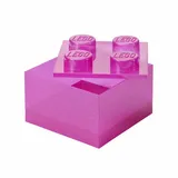 LEGO Aufbewahrungsbox Brick 4 25 x 25 cm 1-tlg. lila