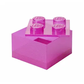 LEGO Aufbewahrungsbox Brick 4 25 x 25 cm 1-tlg. lila