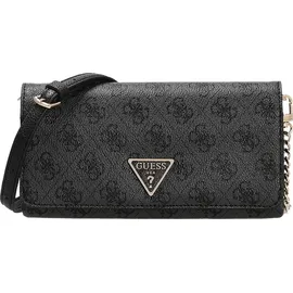 GUESS Noelle Xbody Flap Organizer Coal Logo