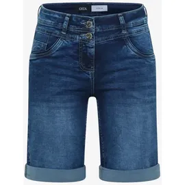 Cecil Jeansshorts Blau 25