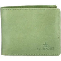 The Skandinavian Brand Geldbörse Querformat  grün