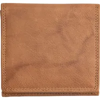 Josephine Osthoff Handtaschen-Manufaktur Josephine Osthoff Geldbörse Damen Wiener Schachtel Portemonnaie Münzbörse gross wallet Herren Geldbeutel echt Leder RFID-Schutz (927), Farbe:Safari