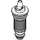 Grohe Thermoelement Grohmix 3/4 Zoll Bimetall
