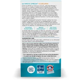 Nordic Naturals Omega Curcumin Softgels 60 St.