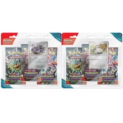 Pokémon Pokémon Boosterpack-Blister Karmesin & Purpur Maskerade im Zwielicht 1 Packung