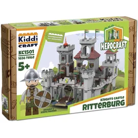 KiddiCraft KC1501 Ritterburg - Klemmbausteine