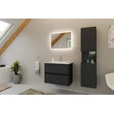 magnolia home Taifun 3-tlg. Grafit