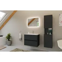 magnolia home Taifun 3-tlg. Grafit