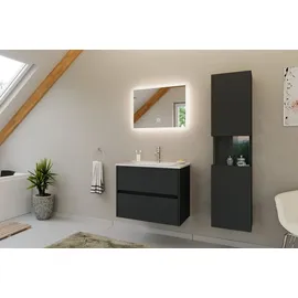 magnolia home Taifun 3-tlg. Grafit