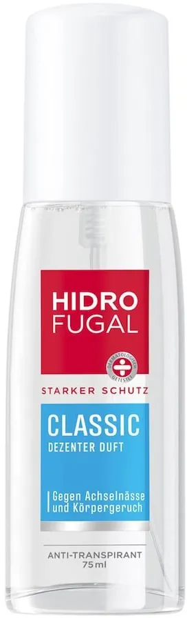 Hidrofugal Classic Anti-Transpirant Zerstäuber Deodorants 75 ml Damen