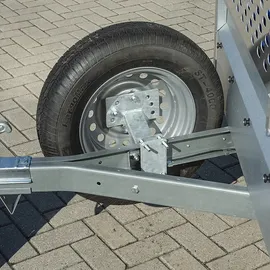 mobilibrico Ersatzradhalter mit Montageplatte für Anhänger