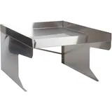 MCW Mähroboter Garage G60 70 x 100 x 47 cm edelstahl