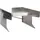 MCW Mähroboter Garage G60 70 x 100 x 47 cm edelstahl