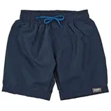 Sterntaler Badeshorts Uni – UV-Schutz 50+ Schwimmhose – Jungen Beachwear schnelltrocknend – Kinder Badehose mit Kordelzug und Windeleinsatz bis Größe 86/92 – Marine, Größe 80 - 80