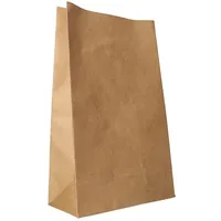 Papstar 250 Blockbodenbeutel, Kraftpapier braun