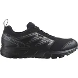 Gore-Tex Herren Trail Running Wasserdichte Schuhe, Outdoor-bereit, Komfort durch Dämpfung, Sicherer Fußhalt, Black, 45 1/3