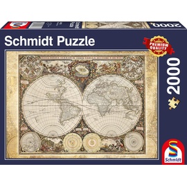 Schmidt Spiele Historische Weltkarte (58178)