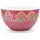 Pip Studio 51003196 Flower Festival scallop deco Bowl dark pink 18 cm (1 Stück)