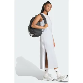 adidas Shirtkleid Grau/Weiß L