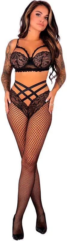 LIVCO CORSETTI FASHION  Faxandra LC90742 Strumpfhose Schwarz - S/M