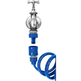 Tatay Spiralschlauch-Set 10 m blau