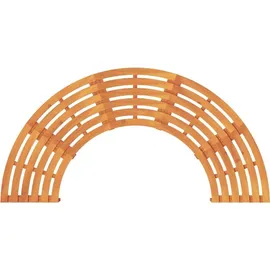 vidaXL Baumbank 160 x 80 x 45 cm Braun