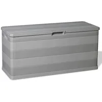 Furnicato Gartenbox Grau 117×45×56 cm