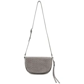 FredsBruder Weave Harmony Umhängetasche Leder Cool Grey