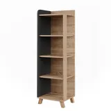 Vicco Badezimmerschrank, Karen (40 x 35 x 128 cm,