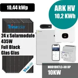 10,44 kWp Trina Vertex S+ 435W Bifazial Glas-Glas Full Black TSM-NEG9RC.27 & Growatt SET MOD 10000TL3-XH 10kW Hybrid Wechselrichter + ARK 10.2kWh Hochvolt Batteriespeicher