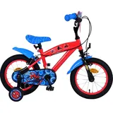 Volare Kinderfahrrad Ultimate Spider-Man 14 Zoll Kinderrad Blau/Rot