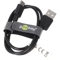 AccuCell USB-C 0,5 m Schwarz