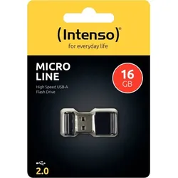 Intenso Mini-Speicherstick, USB 2.0, 16 GB