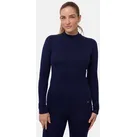 DANISH ENDURANCE Langarmshirt Extreme Merino LS Premium Funktionsshirt, Winter & Skiunterwäsche Damen blau M