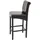 MCW Barhocker C33 2er-Set rund 2er Set  Braun