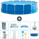 Frame Pool Rund - 457x122 Cm - 9-teilig  S658