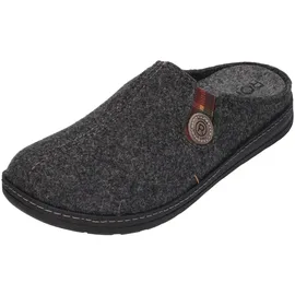 ROHDE Herren Pantoffel Hausschuh Filz Stretcheinsatz Asiago 7142, Größe:43 EU,