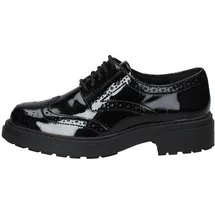 CLARKS Unisex Orinoco3 Derby Shoes, Black Pat, 39.5 EU