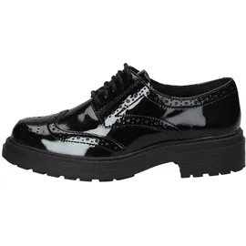 CLARKS Unisex Orinoco3 Derby Shoes, Black Pat, 39.5 EU