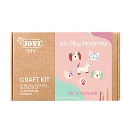 Jovi DIY Air Dry Magnete Modelliermasse mehrfarbig