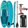 Aqua Marina Vibrant Youth Set mit Paddel, Pumpe und Transportrucksack 244 x 71 x 10 cm blau