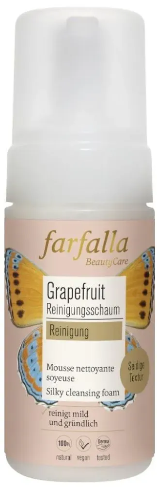 farfalla Grapefruit Seidiger Reinigungsschaum 120ml