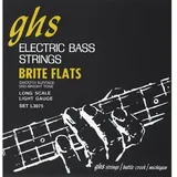 GHS Strings GHS Brite Flats - L3075 - Bass String Set, 4-String, Light, .045-.098