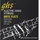 GHS Strings GHS Brite Flats - L3075 - Bass String Set, 4-String, Light, .045-.098