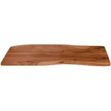 möbelliebling Tischplatte Baumkante 100 x 40 cm